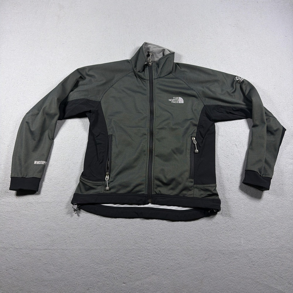 The North Face Flight Series Jacket Mens Small Green Windstopper Softshell